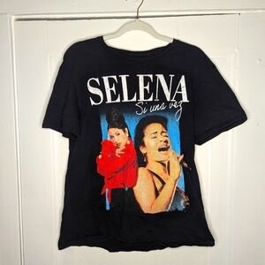 Selena Si Una Vez (If I was) graphic Tshirt Woman's Large